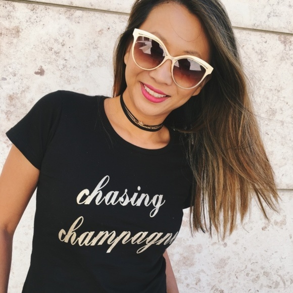 Black Gold Bead Clover Quatrefoil Choker Necklace - Picture 3 of 3